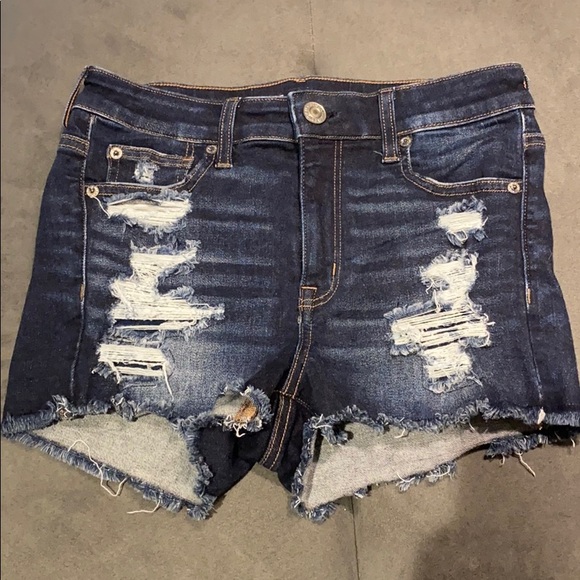 American Eagle Outfitters Pants - american eagle ripped jean shorts